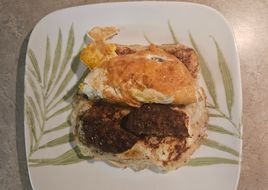French toast sliders