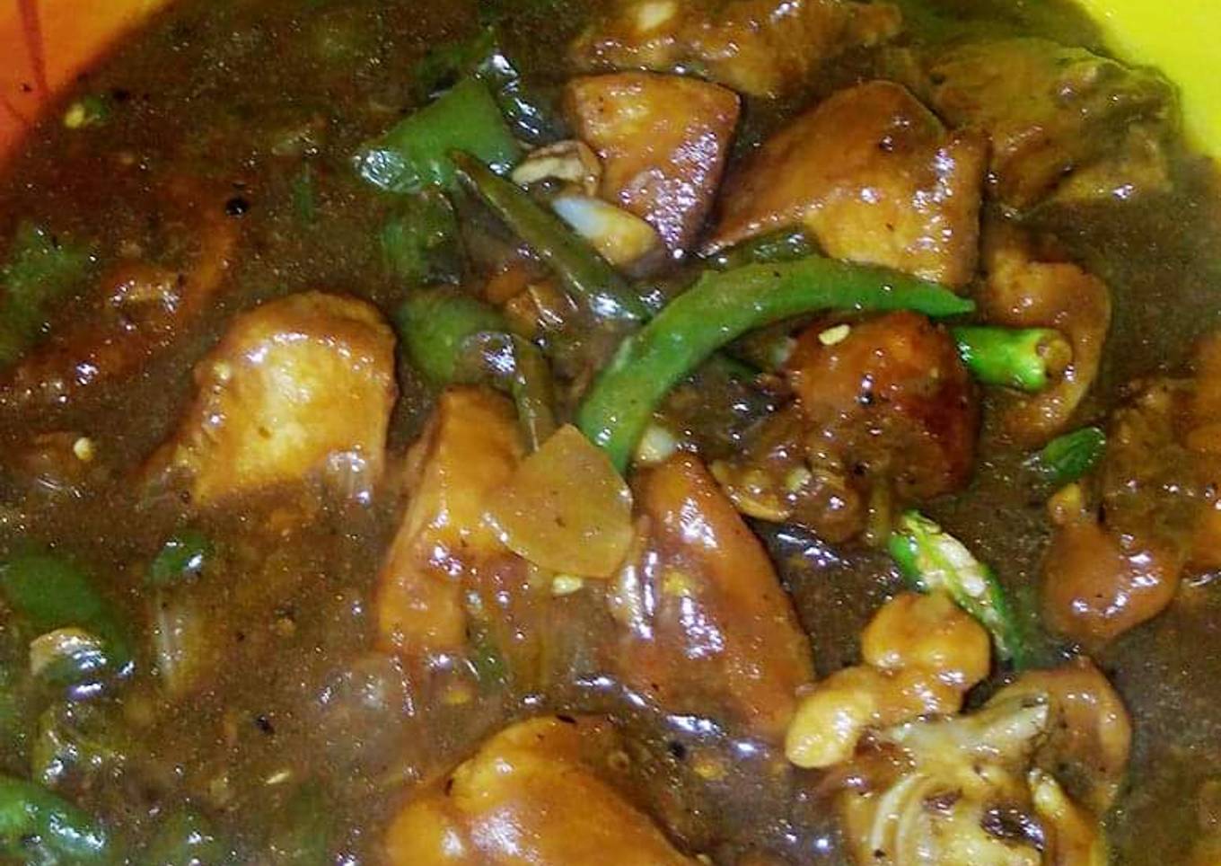 Hot Garlic Chilli Chicken