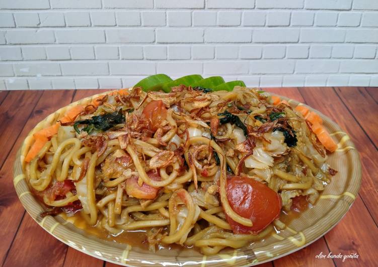 Langkah Mudah untuk Menyiapkan Mie goreng nyemek Anti Gagal