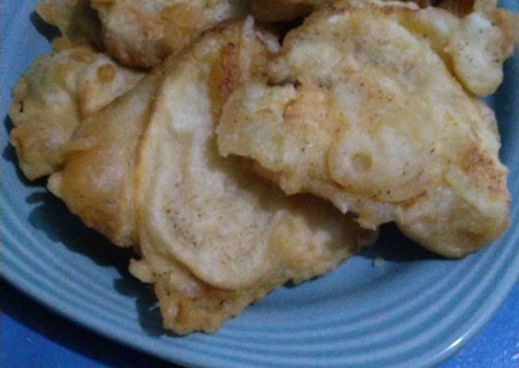 Praktis, Memasak Goreng pisang kipas Sedap Nikmat