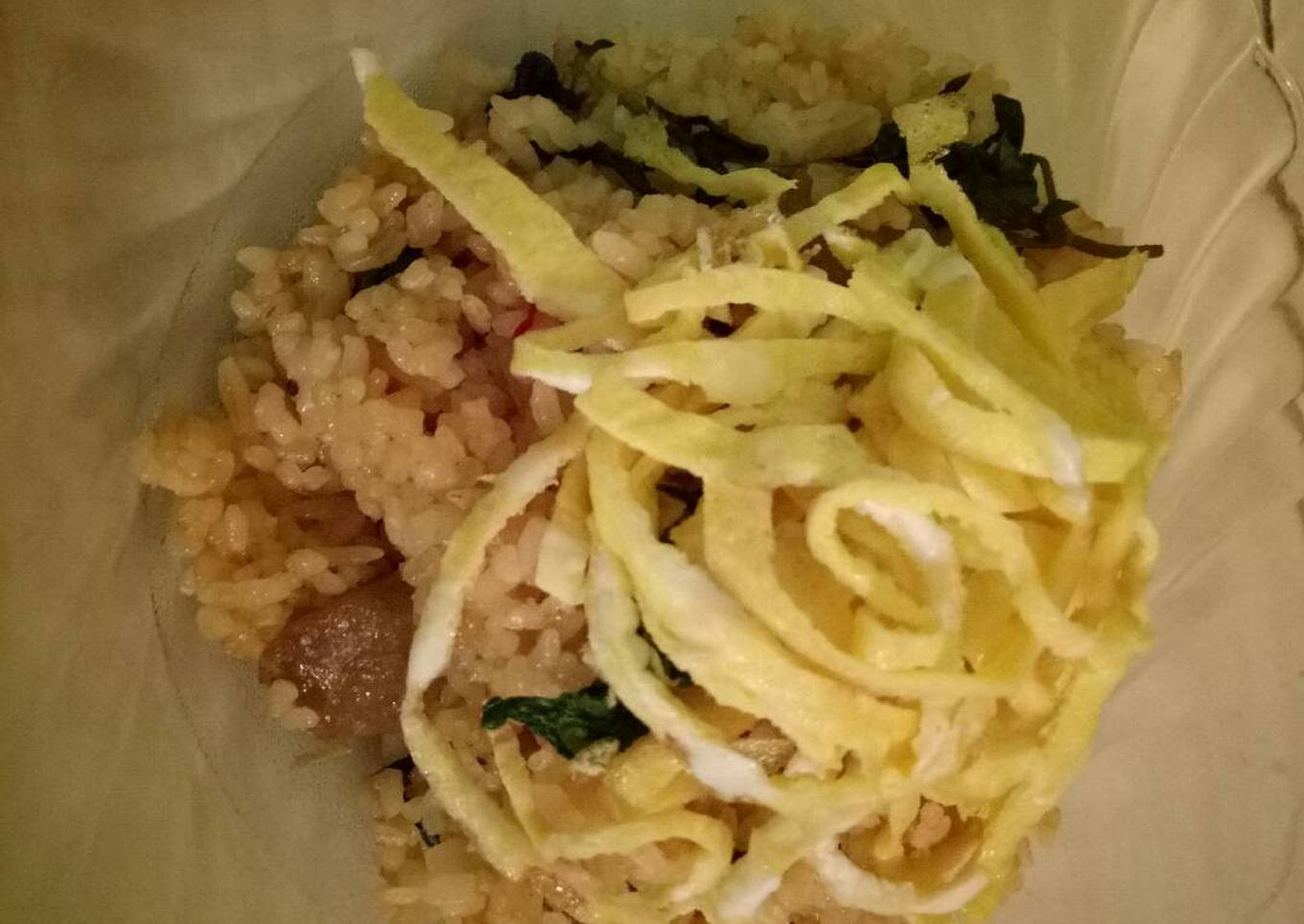 Nasi goreng bakso rica rica