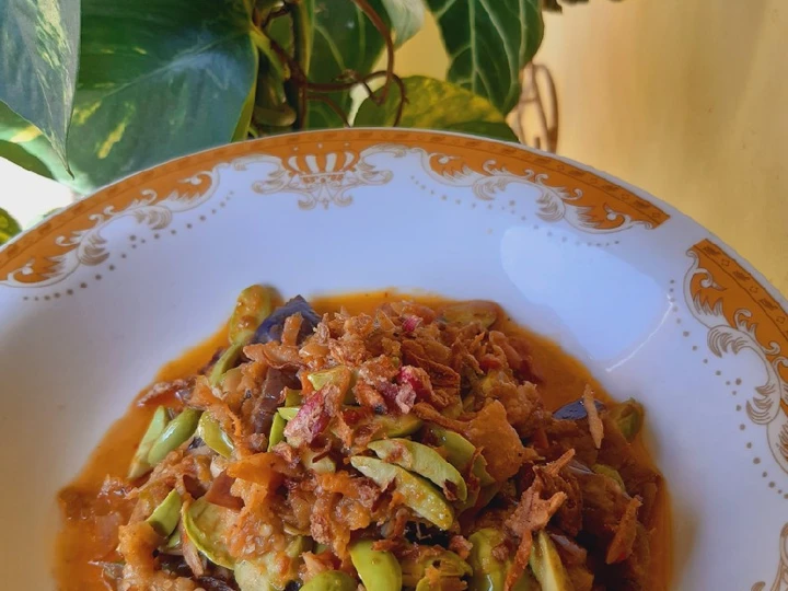 Easy Steps to Make Sambal Terong Teri Petai the Can Spoil the Tongue Delicious