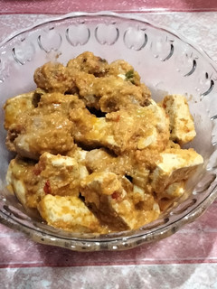 Foto resep Ayam Tahu Bumbu Rujak Santan