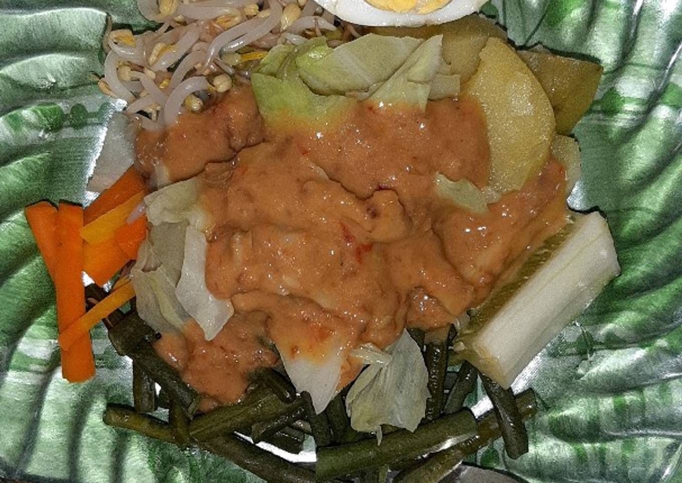 Gado gado sederhana tapi bikin nagih ~