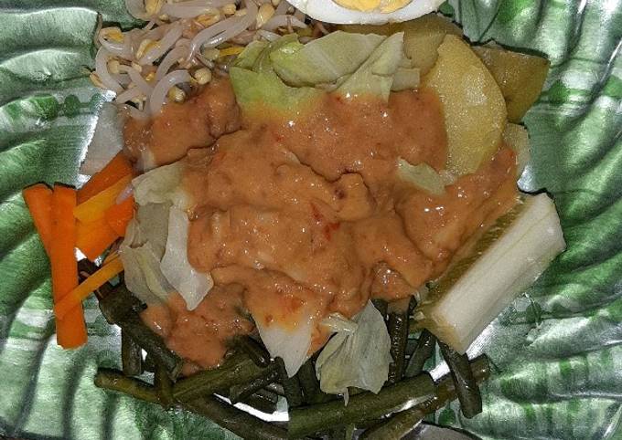 Gado gado sederhana tapi bikin nagih ~