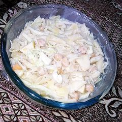 A picture of Russian salad.