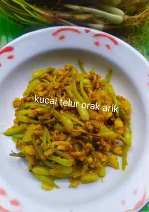 Foto resep Kucai telur orak arik