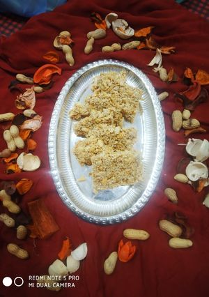 A picture of Til Peanut chikki.