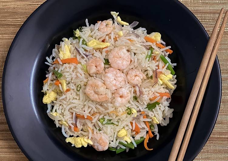 Simple Way to Prepare Award-winning Shrimp Fried Rice