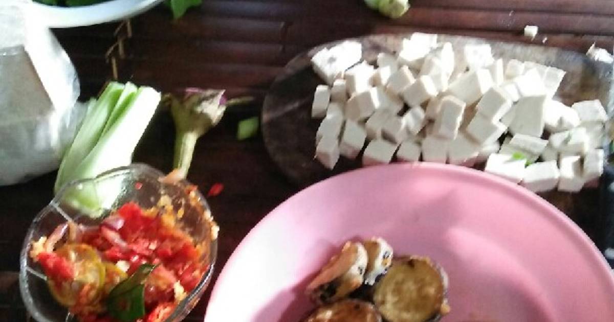Resep Sambel dadak dan terong cryspi oleh Wulan Lansha 