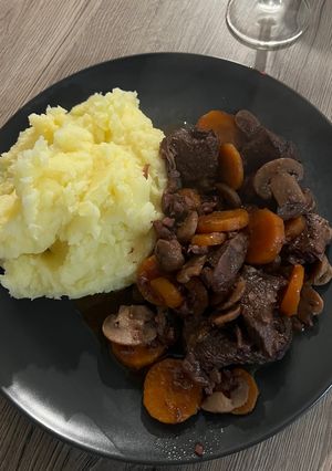 Une photo de Boeuf Bourgignon