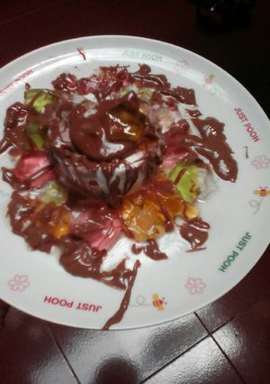 Foto resep Chocolate jelly cream