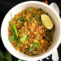 A picture of Kanda Poha.
