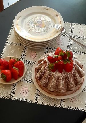 Foto di Torta dolce effetto budino