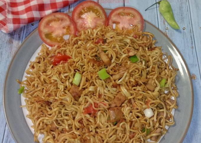 Bagaimana Menyiapkan Mie Goreng rumahan, Bikin Ngiler