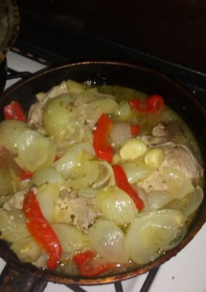 Una foto de Bifes a la criolla