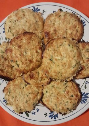 A picture of Ricotta and Zucchini Fritters.