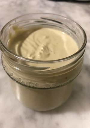 Una foto de Queso vegano untable