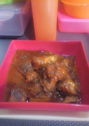 Foto resep Rendang ikan tongkol