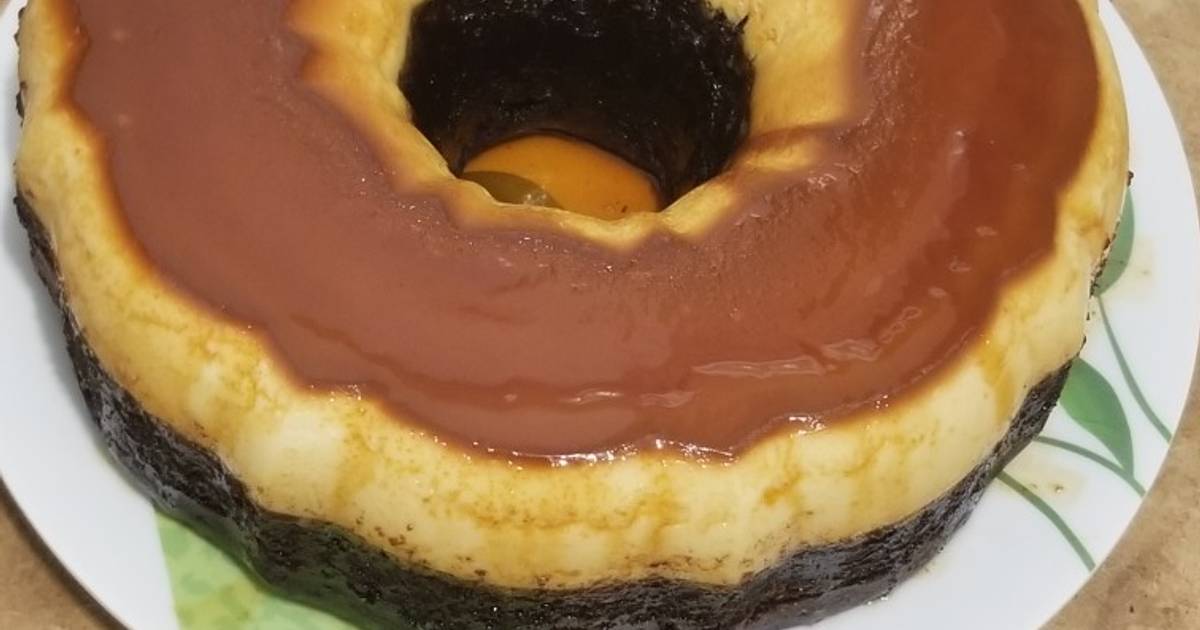 Chocoflan Receta de Stephy Angeles- Cookpad