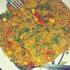 Corn maggi A picture of Corn maggi.