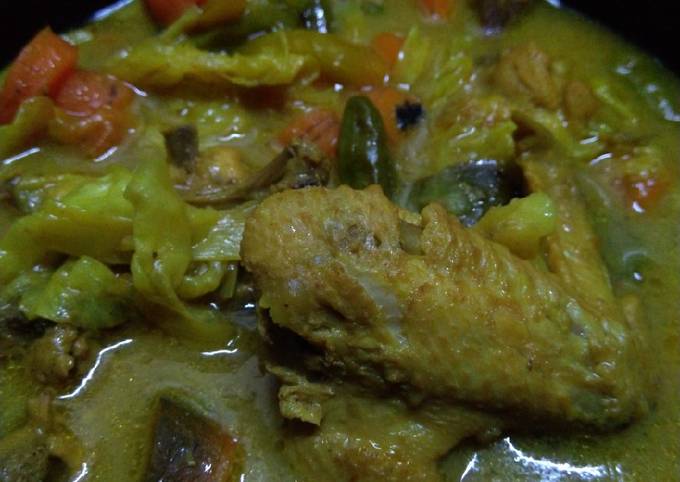 Tongseng ayam sayur