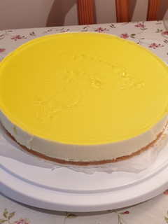 Una foto de Cheesecake de limón (sin horno)