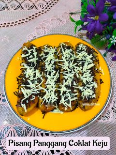 Foto resep Pisang Panggang Coklat Keju
