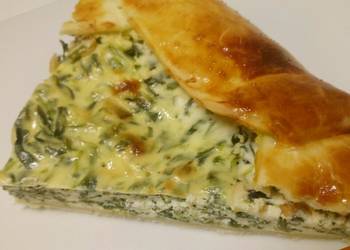 How to Prepare Appetizing Ricotta spinach and pancetta pie