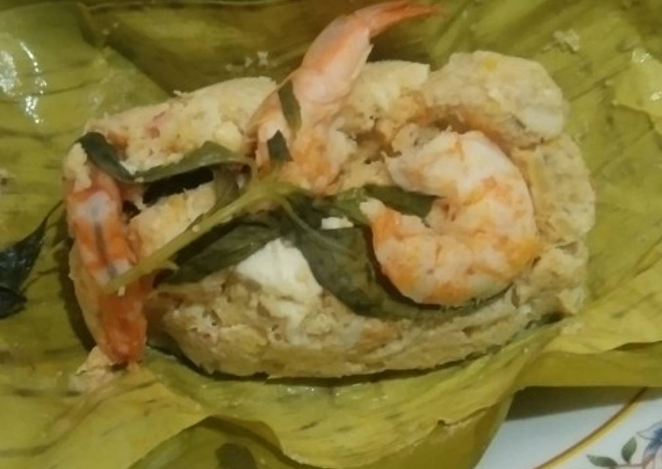 Botok tahu tempe udang