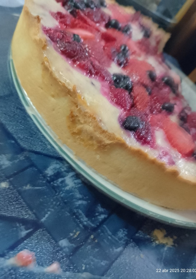Una foto de Kuchen de frutas
