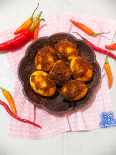 Foto resep 56. Telur Balado Bumbu Hitam