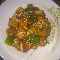 A picture of Paneer Manchurian.