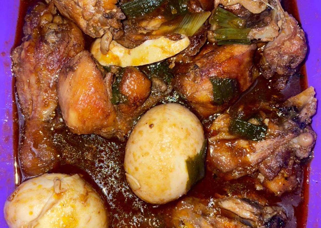 Ayam Telur Manis saos Tomat