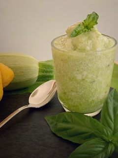 Foto di Sorbetto di Zucchine e Basilico
