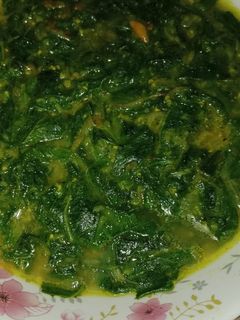 “পাটশাক ডাল | Pat Shak Diye Masoor Dal|"ঘরোয়া পাটশাক–গ্রামের স্বাদ" রেসিপির প্রধান ছবি