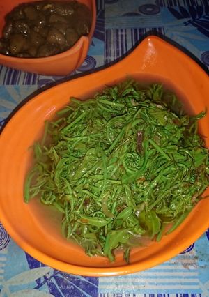 Foto resep Tumis Pakis Pedas