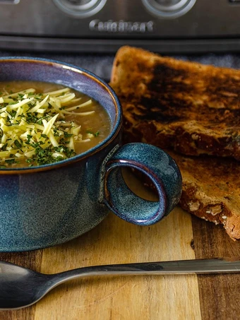 Easy Ways Prepare Recipes Vegan French Onion Soup the  Makes Drooling Really Delicious.