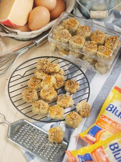 Foto resep Garlic Cheese Cookies