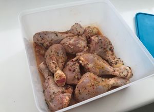 Una foto de Pollo marinado