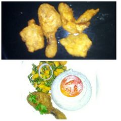 A picture of Deep fried chicken.