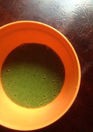 Foto resep Spinach beef porridge - MPASI
