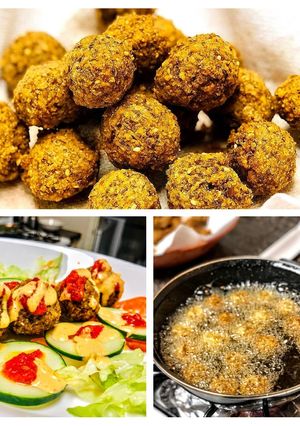 फलाफल (falafel recipe in Hindi) रेसिपी मुख्य फोटो