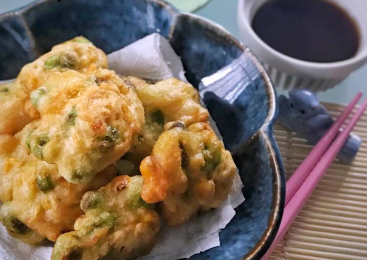 Rahasia Menghidangkan Edamame corn tempura Anti Gagal!