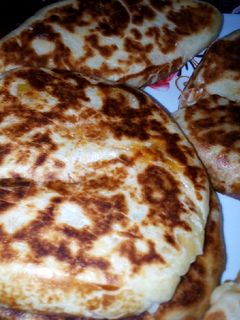صورة لوصفة خبيزات المقلة المحشيين "بانيني لايت" 👌💜🥐
