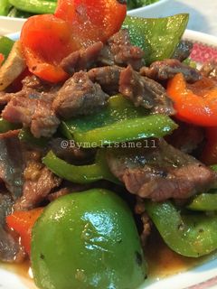 Foto resep Paprika oseng daging sapi