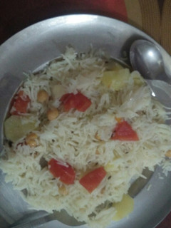 A picture of Rice pulav.