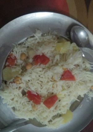 A picture of Rice pulav.