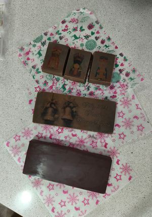 Una foto de Turrones de Chocolate Fáciles y Variados