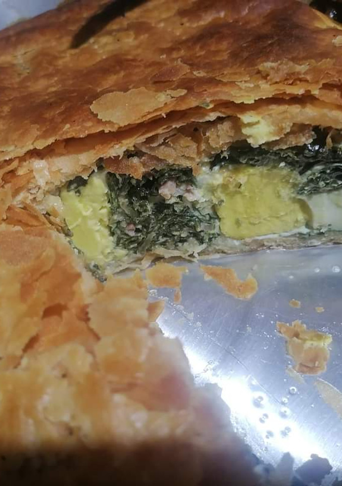 Una foto de Pastel de acelga